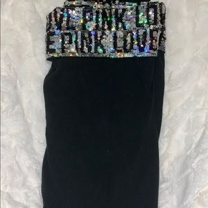 Victoria’s Secret sparkle leggings size large RARE